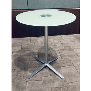 Steelcase Bob Café Table (Frosted Glass)