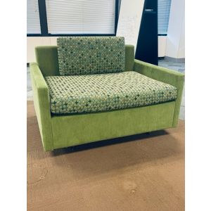 Steelcase Evaneau Lounge Chair (Green Patternd)