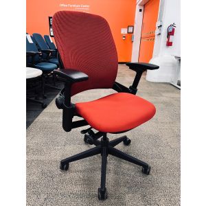 Steelcase Leap Task Chair (Red/Black)