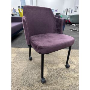Knoll Remix Side Chair (Purple)