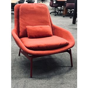 Blu Dot Field Lounge Chair (Red)