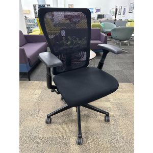 Haworth Zody Mesh Task Chair (Black/Black)