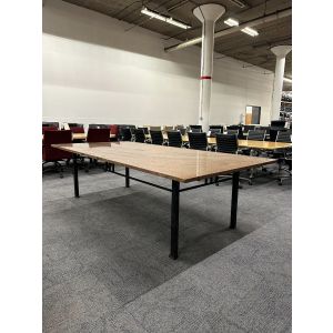 9' Red Granite Conference Table