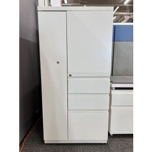 Haworth Personal Storage Tower - Left Handed