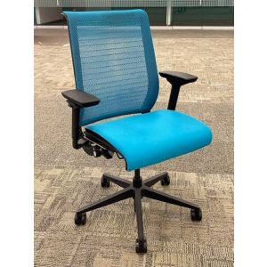 Steelcase Think Task Chair (Blue/Black)