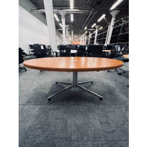 Oval Veneer Conference Table - 71" x 35"