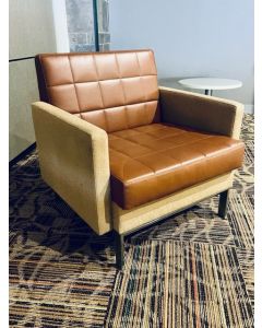 Steelcase Millbrae Contract Lounge Chair (Caramel)