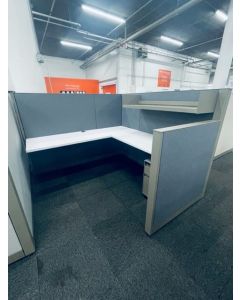 Refreshed Steelcase Answer Workstation (6'W X 6'D X 54"H)