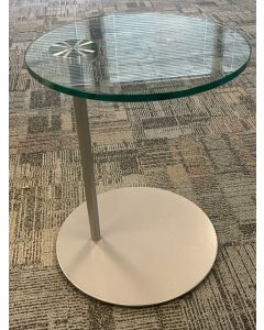 Steelcase Await Table (Clear Glass)