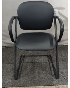 Reupholstered Steelcase Ally Side Chair (Culp Dillon Vinyl)