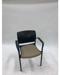 Krueger International Stack Chair (Tan Stitch)