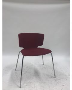 Steelcase Coalesse Wrapp Side Chair (Dark Red)