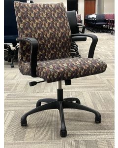 Steelcase Chord Mid Back Conference Chair (Multi-Pattern/Black)