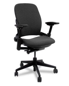ReNewed Steelcase Leap V2 Task Chair (Black Frame)