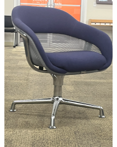Steelcase SW_1 Conference Chair (Purple/Chrome)