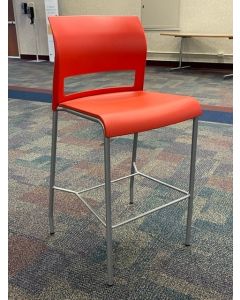 Steelcase Move Bar Height Stools (Red)