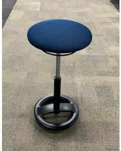 Safco Twix Active Seating Chair - Blue