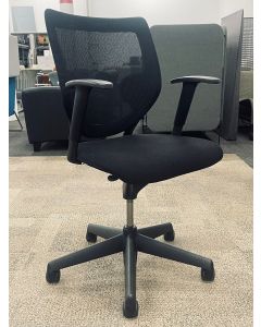 Keilhauer Simple Task Chair (Black/Black)