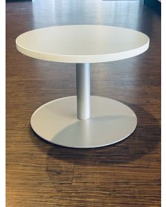 Steelcase 24" Grey Round Enea Occasional Table