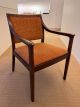 Bernhardt Wooden Guest Chair (Orange/Cherry)